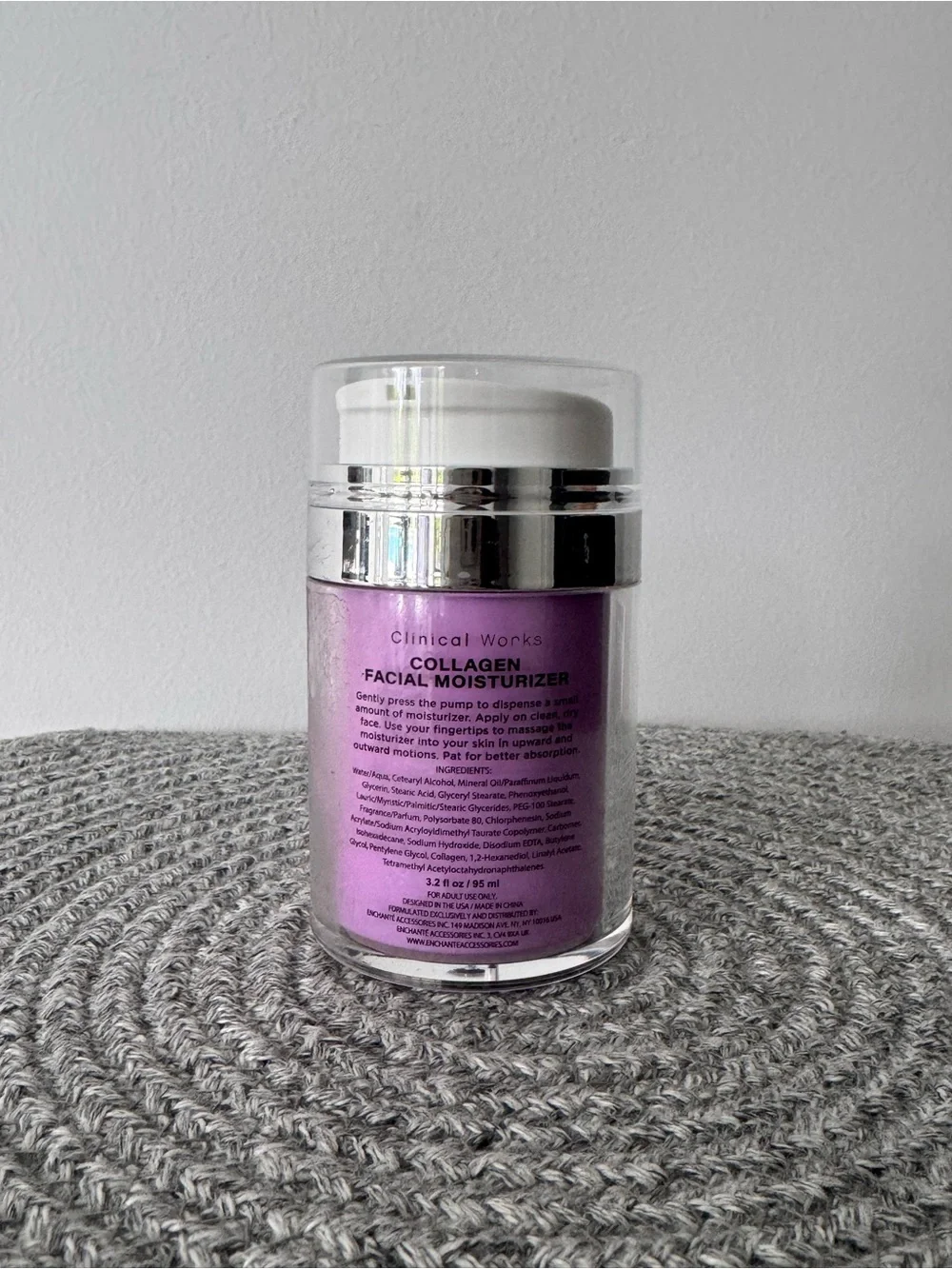 Collagen Facial Moisturizer — Lavender Pink Hydrating Cream